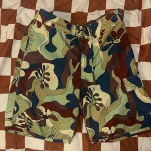 Patagonia Boys Multicolor Swim Shorts